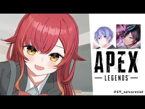 【APEX】ここでFPSを一つまみ　W/うるか３、レイド３【ぶいすぽ / 猫汰つな】